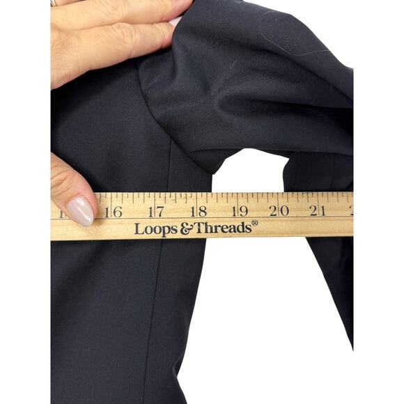 Brooks Brothers Navy Wool Blazer Gold Button Blazer Jacket - Picture 5 of 7